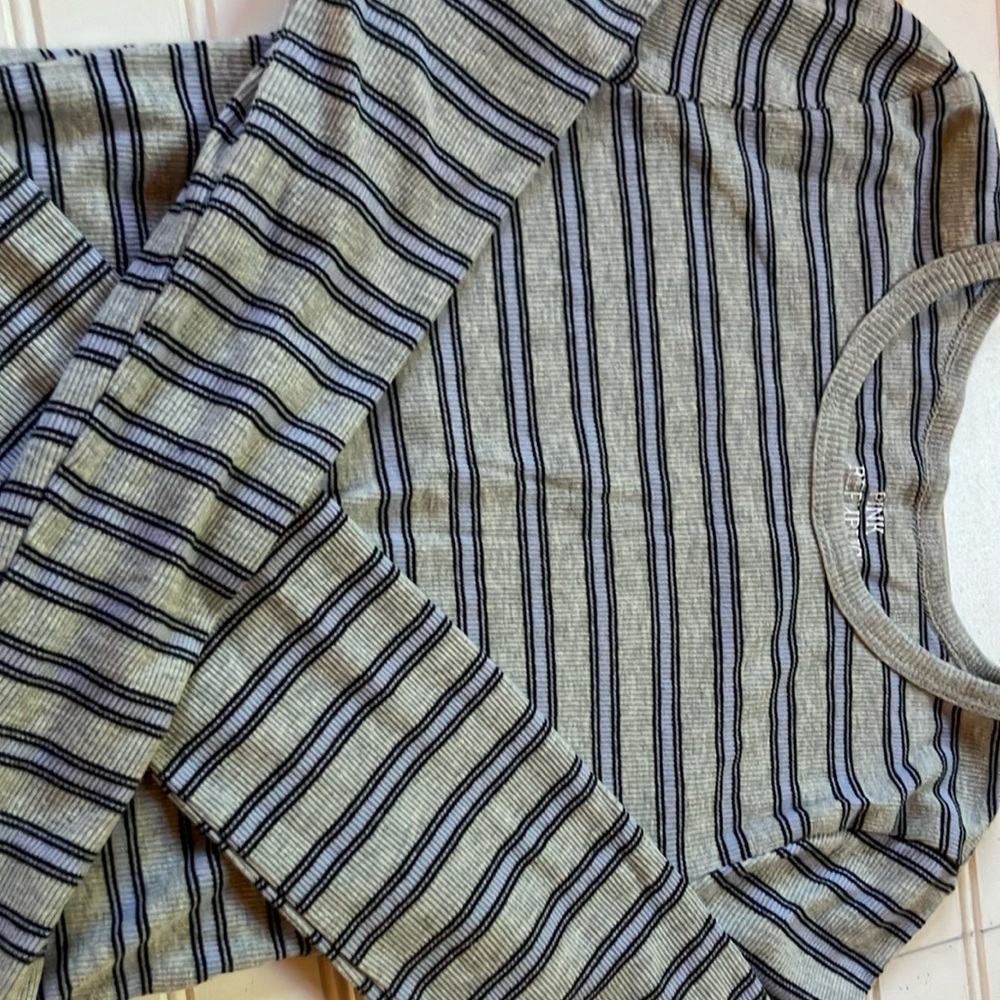 Striped Long Sleeve Top